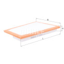 Filtro aria MAHLE ORIGINAL LX 1850/2