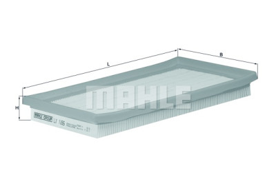 Filtro aria MAHLE ORIGINAL LX 1896