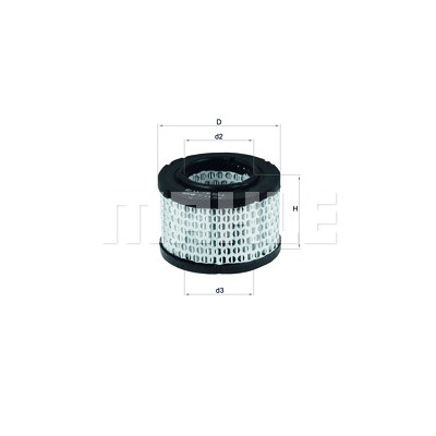 Filtro aria MAHLE ORIGINAL LX 191
