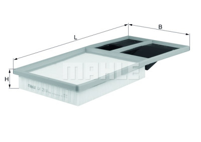 Filtro aria MAHLE ORIGINAL LX 2010