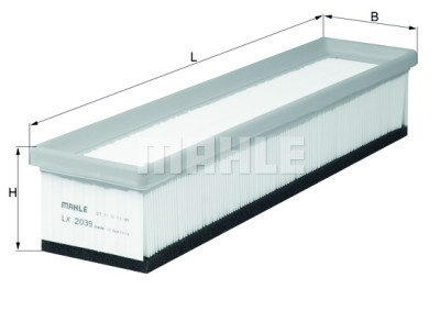 Filtro aria MAHLE ORIGINAL LX 2039