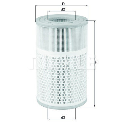 Filtro aria MAHLE ORIGINAL LX 2079