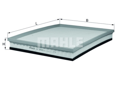 Filtro aria MAHLE ORIGINAL LX 2080