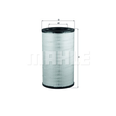 Filtro aria MAHLE ORIGINAL LX 208/1