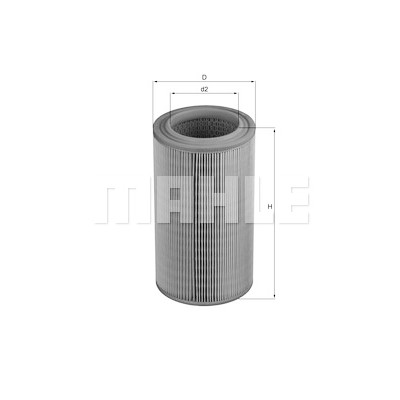 Filtro aria MAHLE ORIGINAL LX 2088