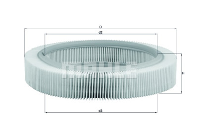 Filtro aria MAHLE ORIGINAL LX 209