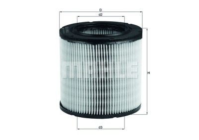 Filtro aria MAHLE ORIGINAL LX 249