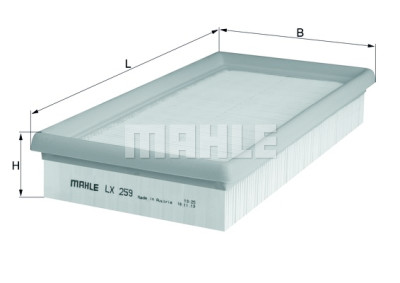 Filtro aria MAHLE ORIGINAL LX 259
