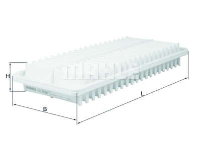 Filtro aria MAHLE ORIGINAL LX 2634