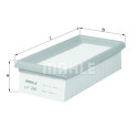 Filtro aria MAHLE ORIGINAL LX 266