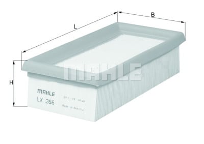 Filtro aria MAHLE ORIGINAL LX 266