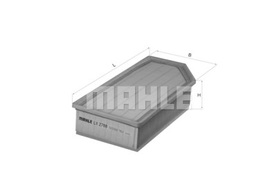 Filtro aria MAHLE ORIGINAL LX 2788