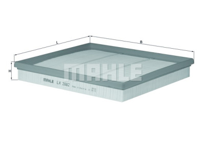 Filtro aria MAHLE ORIGINAL LX 2882