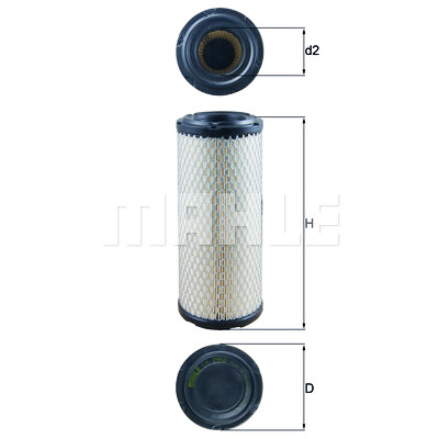 Filtro aria MAHLE ORIGINAL LX 2958