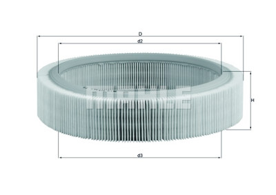 Filtro aria MAHLE ORIGINAL LX 317