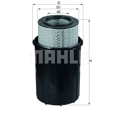 Filtro aria MAHLE ORIGINAL LX 388