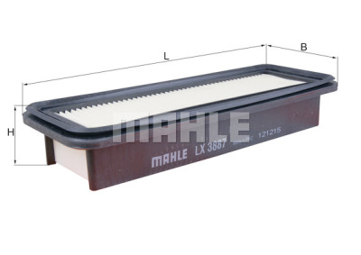 Filtro aria MAHLE ORIGINAL LX 3887