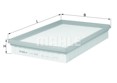 Filtro aria MAHLE ORIGINAL LX 430