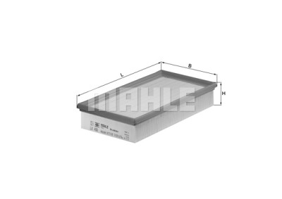 Filtro aria MAHLE ORIGINAL LX 438