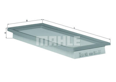 Filtro aria MAHLE ORIGINAL LX 463