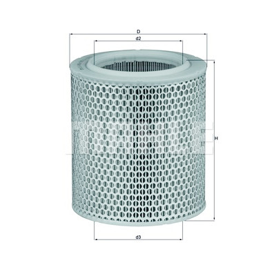 Filtro aria MAHLE ORIGINAL LX 478/1
