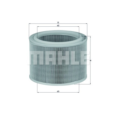 Filtro aria MAHLE ORIGINAL LX 486
