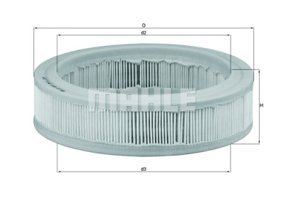 Filtro aria MAHLE ORIGINAL LX 487