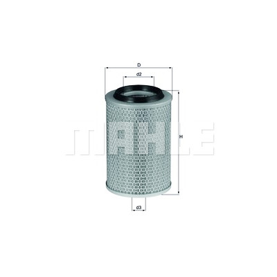 Filtro aria MAHLE ORIGINAL LX 496