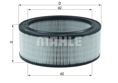 Filtro aria MAHLE ORIGINAL LX 516