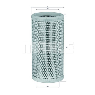 Filtro aria MAHLE ORIGINAL LX 519