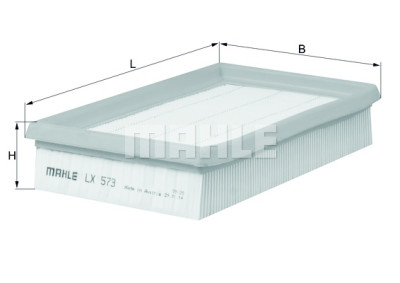 Filtro aria MAHLE ORIGINAL LX 573