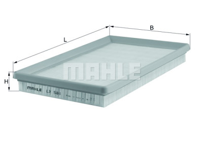 Filtro aria MAHLE ORIGINAL LX 588