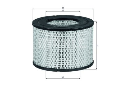 Filtro aria MAHLE ORIGINAL LX 606