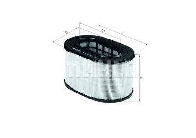 Filtro aria MAHLE ORIGINAL LX 669