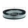 Filtro aria MAHLE ORIGINAL LX 67