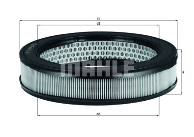 Filtro aria MAHLE ORIGINAL LX 67