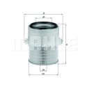 Filtro aria MAHLE ORIGINAL LX 673