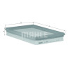 Filtro aria MAHLE ORIGINAL LX 687