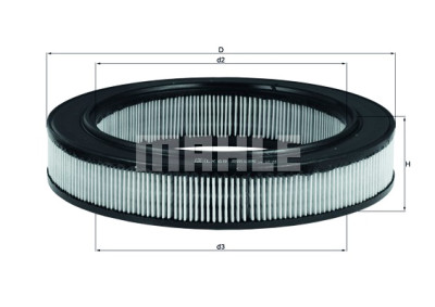 Filtro aria MAHLE ORIGINAL LX 69