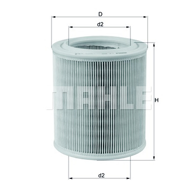 Filtro aria MAHLE ORIGINAL LX 706