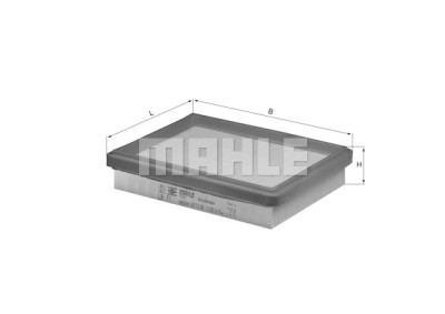 Filtro aria MAHLE ORIGINAL LX 71