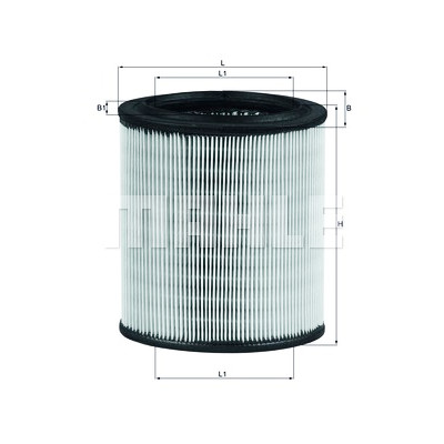 Filtro aria MAHLE ORIGINAL LX 715