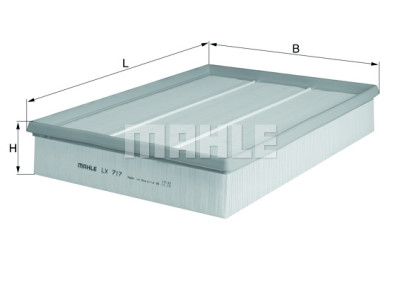 Filtro aria MAHLE ORIGINAL LX 717