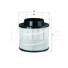 Filtro aria MAHLE ORIGINAL LX 741
