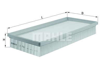 Filtro aria MAHLE ORIGINAL LX 756