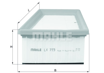 Filtro aria MAHLE ORIGINAL LX 773