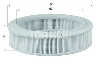 Filtro aria MAHLE ORIGINAL LX 81