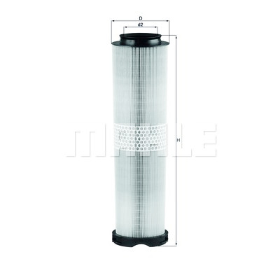 Filtro aria MAHLE ORIGINAL LX 816/4