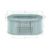 Filtro aria MAHLE ORIGINAL LX 817