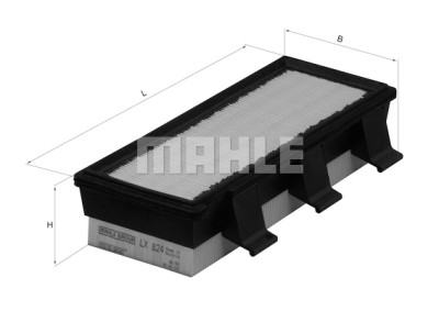 Filtro aria MAHLE ORIGINAL LX 824
